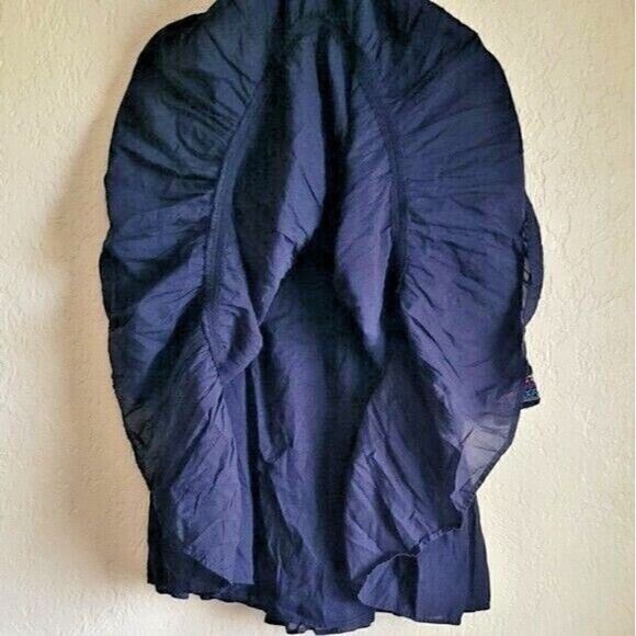 Free People Sun Beams Embroidered Off-The-Shoulder Mini Dress Size Small - Picture 11 of 12